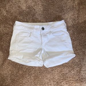 American Eagle White Shorts